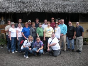 The team at the real Equator