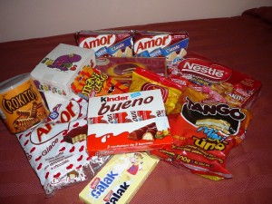 Ecuador candy and snacks